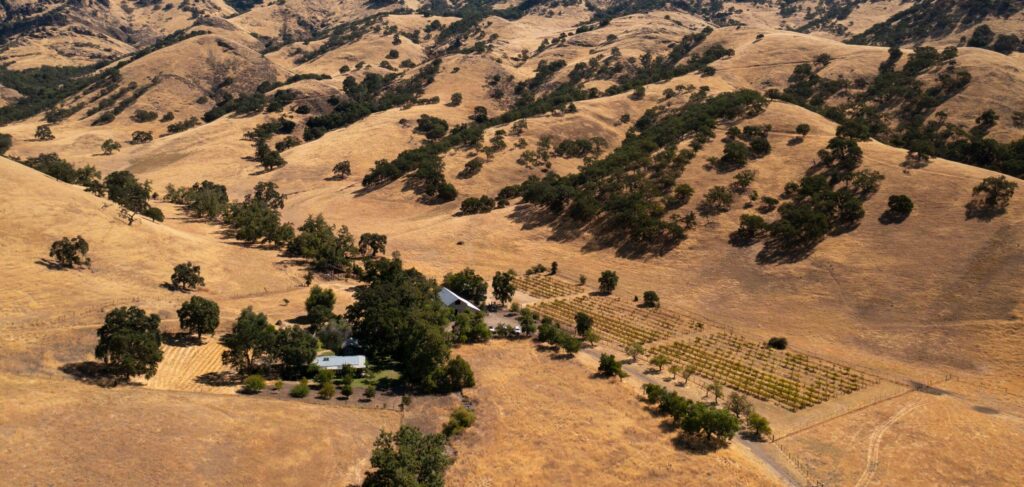 Strathearn Ranch Natural Reserve aerial view